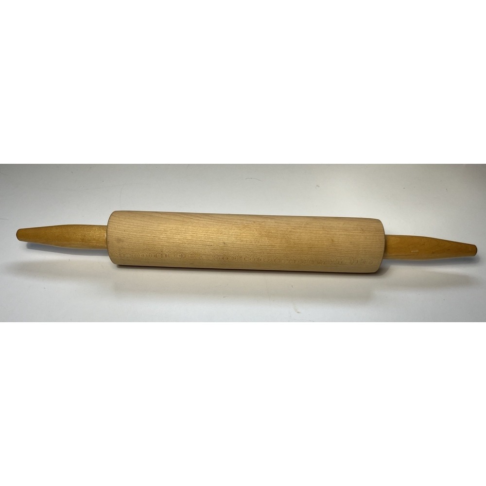 Vintage 18.5" Wooden Rolling Pin Kitchen decor wood